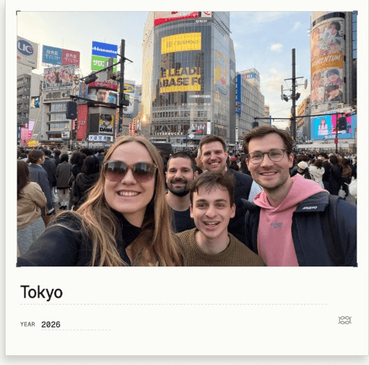Langfuse team in Tokyo, 2026